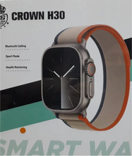 Crown H90 7+1 ULTRA 2 Smart Watch Orignal And Premium Quality With 7 Straps