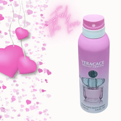 Veracace Bright Crystle Body Spray Fresh & Long-Lasting Fragrance