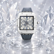 Skeleton Square Watch for Men | Premium Chronograph Style Wristwatch
