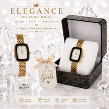 Luxury Gold Bracelet Watch for Women | Eiffel Tower Body Spray