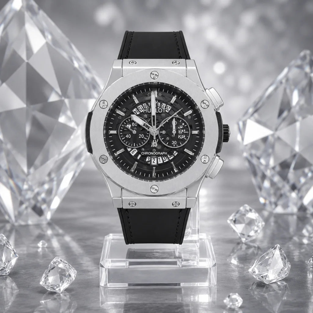 Premium Skeleton Chronograph Watch | Stylish Designer Men’s Watch